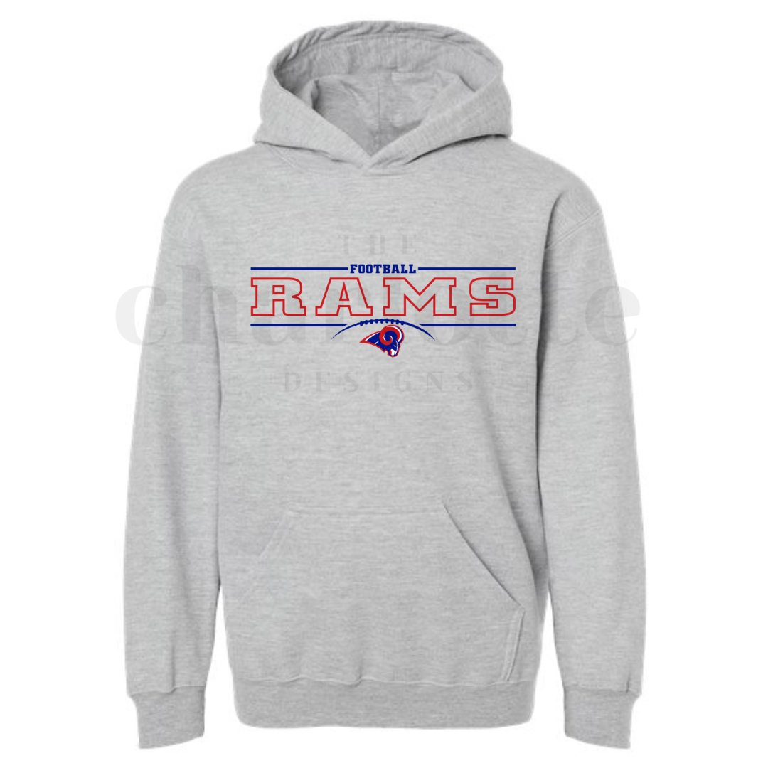 Womens Rams Football Sweatshirt Options