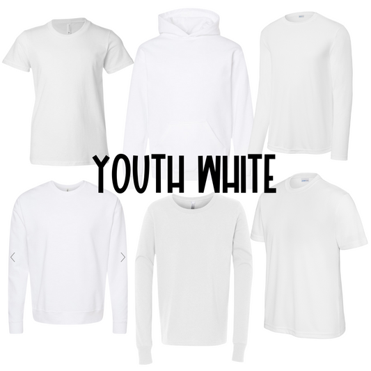 YOUTH White- Design Your Own Sale!